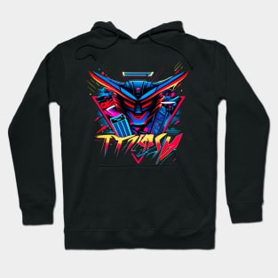 Retro Mecha Synthwave Hoodie